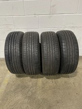 4x P20555r17 Bridgestone Dueler Hp Sport As Rsc Rft 932 91 V Used Tires 4x P20555r17 Bridgestone Dueler Hp Sport As Rsc Rft 932 91 V Used Tires