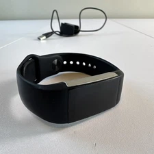 Fitbit Charge 2 Heart Rate & Fitness Tracker Watch  Black With Charger Cord