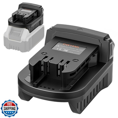 #ad aikeec Battery Adapter Compatible with Dewalt to with Miwaulkee $20.00