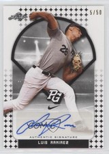 2018 Leaf Perfect Game National Showcase Black 5/50 Luis Ramirez Auto nh1