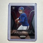 2025 Panini Prizm Football Jaxson Dart Prizmatic Insert #6 Giants Rookie