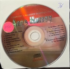 36 ANNE MURRAY COUNTRY KARAOKE CLASSICS KARAOKE CDG LOT LB