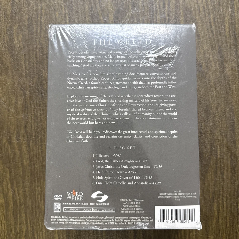 Bishop Robert Barron's The Creed 6-Disc DVD Set Catholic Theology Nicene NEW - Image 3 of 4
