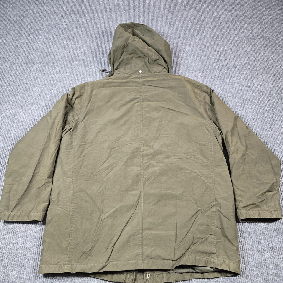 Chaqueta Polo Ralph Lauren Chore Para Hombres XL Verde Con Capucha Parka Abrigo Forrado Caza Foto 2 de 4