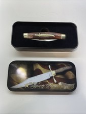 The Bowie Series An American Rough Rider NIB (In metal Tin) Folding Knife