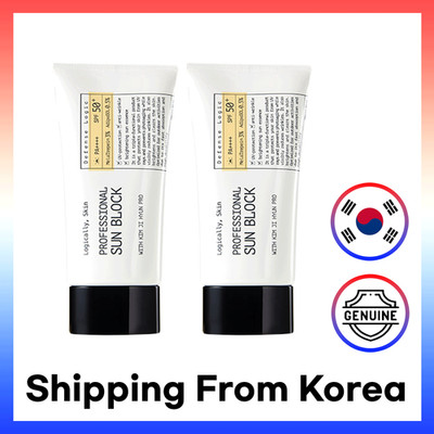 Logically, Skin PROFESSIONAL SUN BLOCK SPF50+/PA++++ 70g 2Pack
