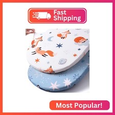 Stretch Fitted Bassinet Sheet Set BROLEX 2 Pack Cradle Sheets for Bassinet Pad/M