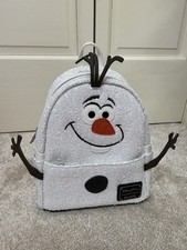 Loungefly Frozen Olaf Sequin Backpack BNWT From Disney World Florida