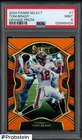2020 Panini Select Orange Prizm #1 Tom Brady Buccaneers 34/49 PSA 9 MINT