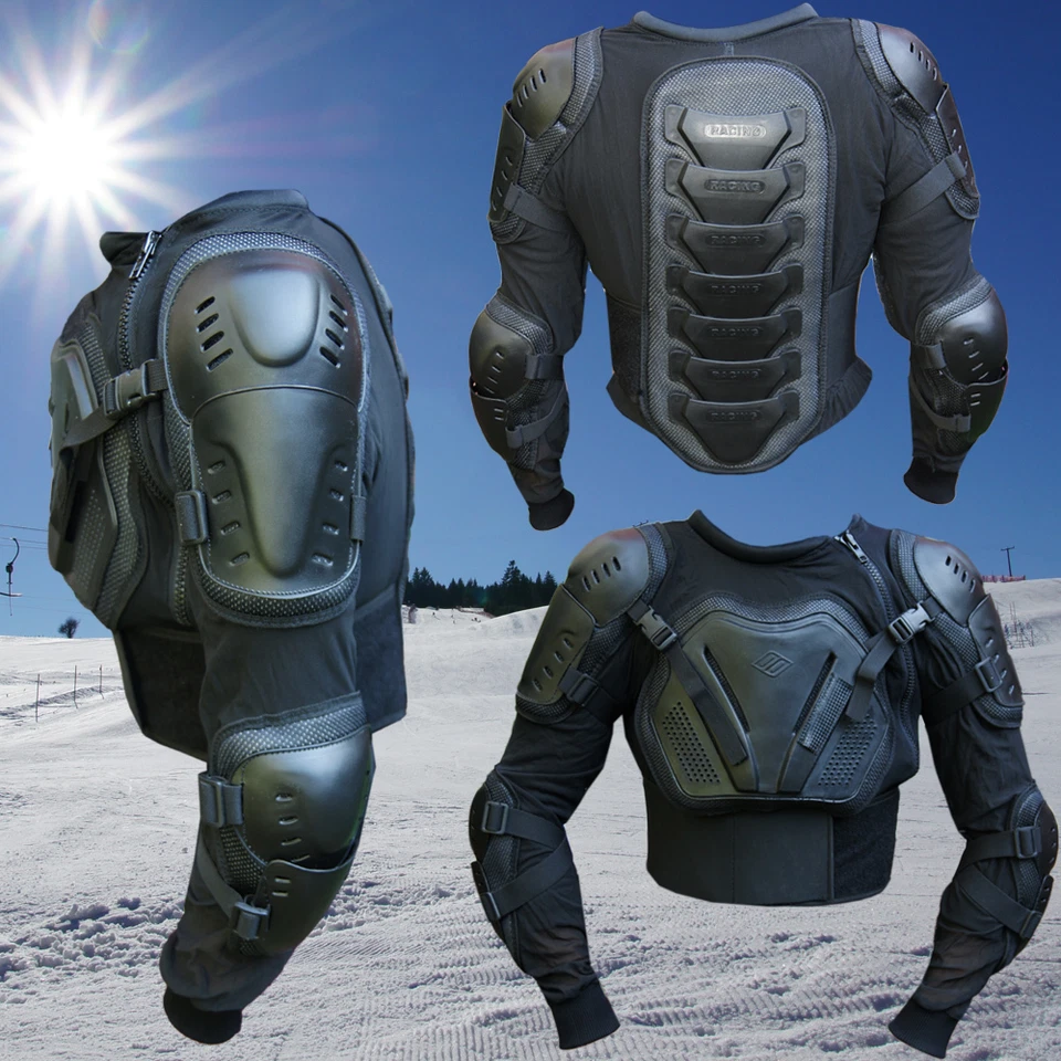 PROANTI Protektorenjacke Protektoren Jacke Ski Snowboard Motocross für Kinder/Erwachsene