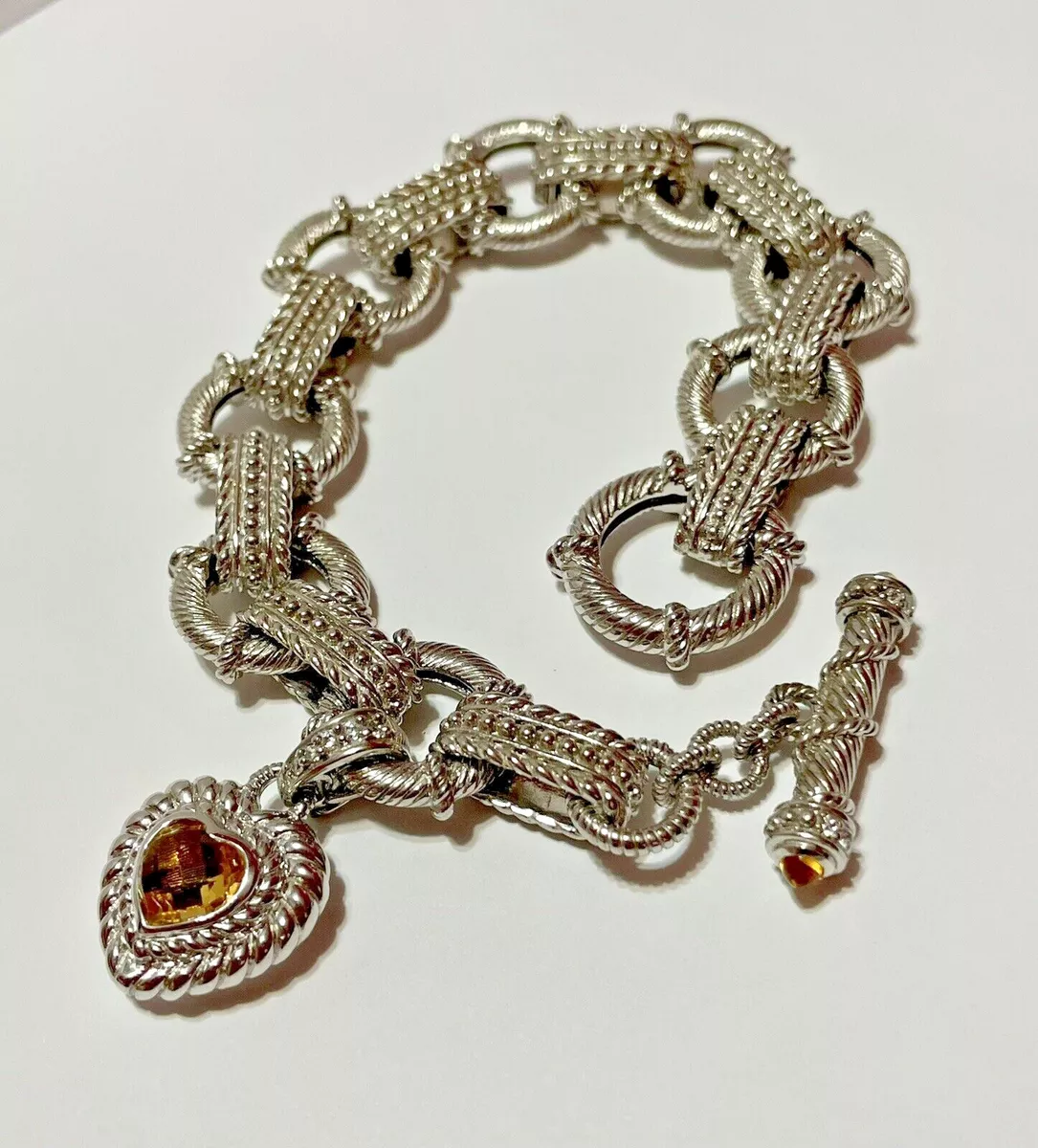 Judith ripka shop charm bracelet