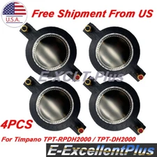 4Pcs Diaphragm For Timpano Tempesta TPT-RPDH2000 TPT-DH2000 Horn Driver 51.2 mm