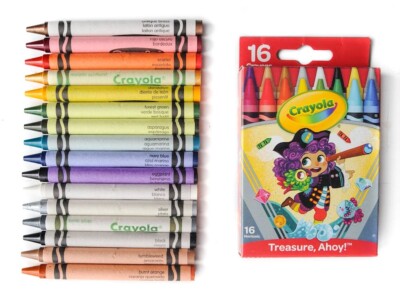 Crayola Pick Your Pack Buntstifte Schatz Ahoi! 16 Buntstifte schwer zu finden