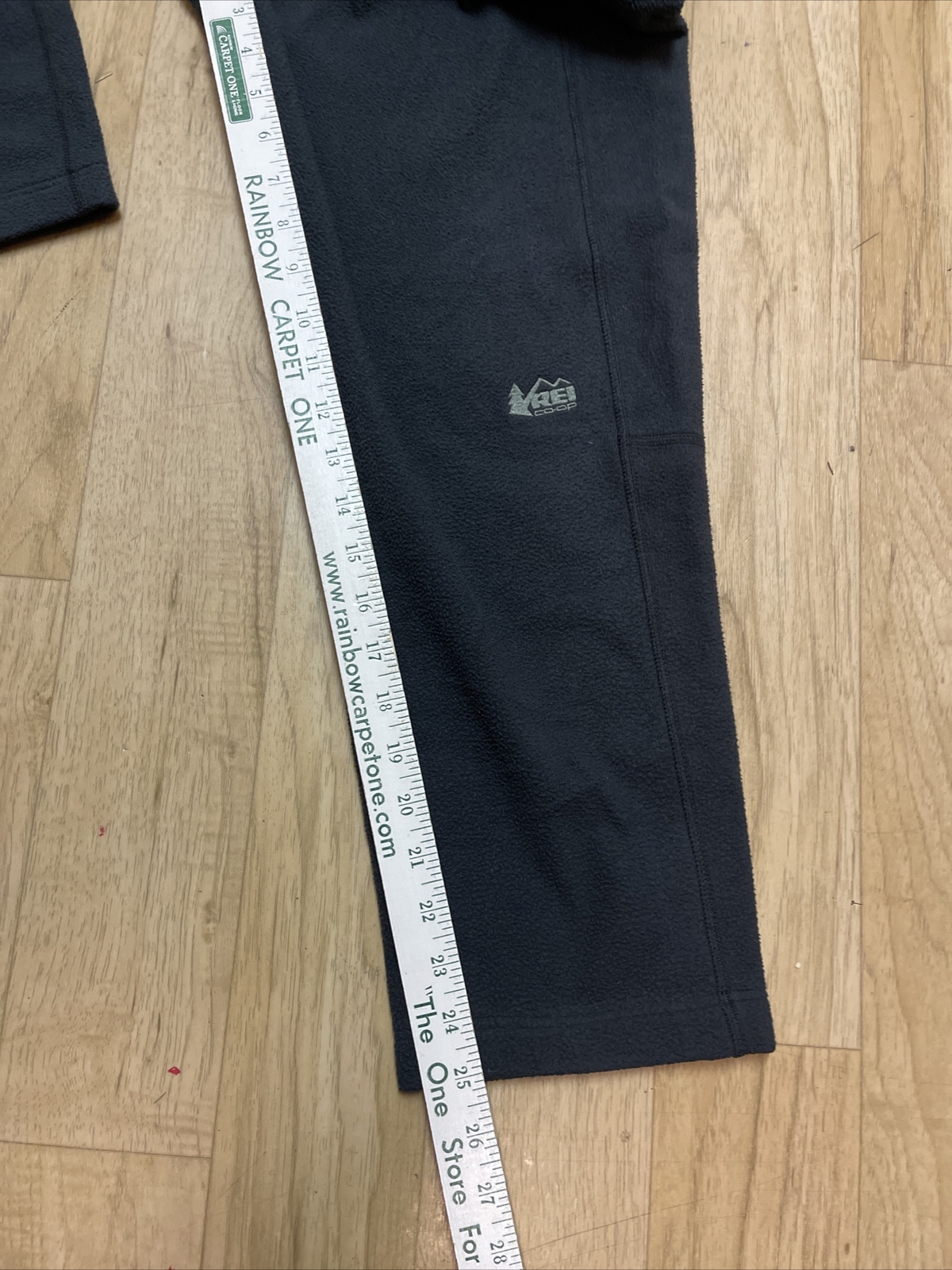 REI Coop Teton Fleece Pants 32" Inseam Men's Black Gem