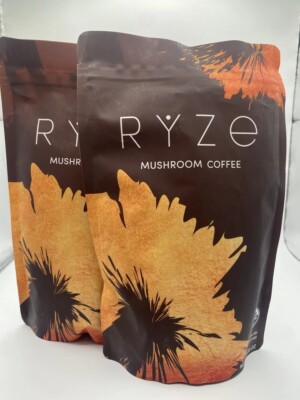 Ryze Mushroom Organic Coffee 2 Pack 30 Servings Per Pack (FREE SHIPPING)