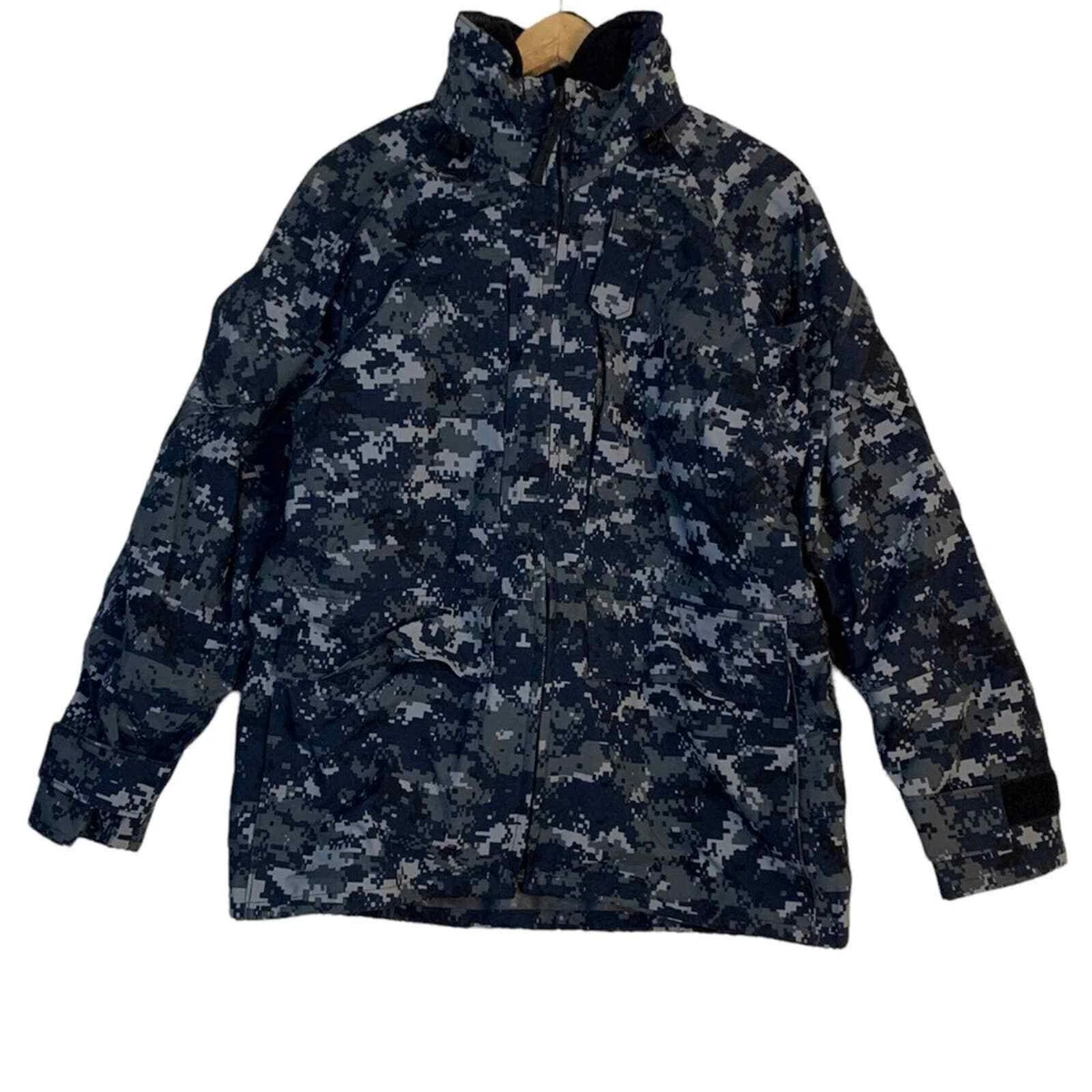 US Navy Working Uniform Parka Type II III Jacket Size Small Short