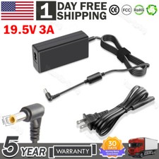 Adapter Charger For Sony VAIO PCGA-AC19V1 PCGA-AC19V2 VGP-AC19V10 19.5V 3A 6X4.4