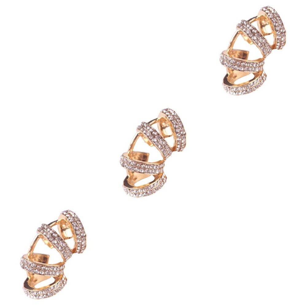 Cuff Earrings Ear Cuff Rhinestone Bohemia Ear Cuff eBay