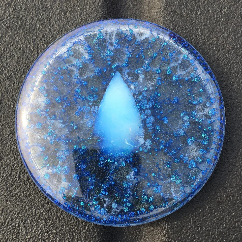 Disc Golf Mini Marker Epoxy Resin Beveled Edge Handmade Mini Vendors Lot Of 12 - Image 2 of 4