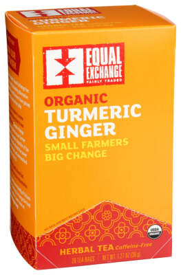 Equal Exchange  Organic Turmeric Ginger Tea  20 Tea Bags   20 Ct