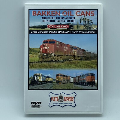 Bakken Oil Cans & Other Trains Across the North Dakota Prairie [Vol. 2] DVD 2015