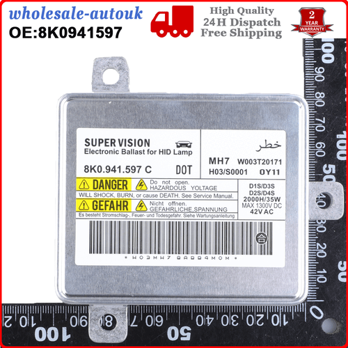 2PCS FOR AUDI A1 A3 A4 A5 A6 Xenon Headlight Ballast Control Module 8K0941597 - Picture 12 of 12