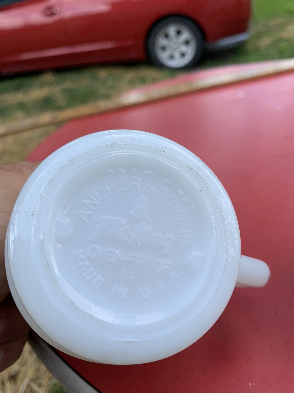 Vintage Fire King Milk Glass McDonald’s Good Morning Coffee Mugs Cup Advertising eBay