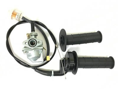 Carburetor & Throttle Cable & Handle Grip Bar  For Honda CRF50 2004-2009  (7/8'')