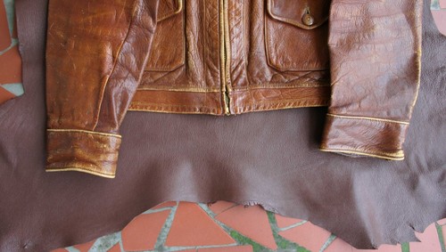 SHEELEY BROS."THE EDGEWATER" PIEL DE CABALLO CON CREMALLERA CON OJAL CREMALLERA CHAQUETA DISEÑO CONSTRUCCIÓN - Imagen 20 de 24