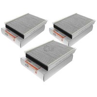 3X Mahle Knecht LAK 249 Filter Innenraumluft Pollenfilter Innenraumfilter