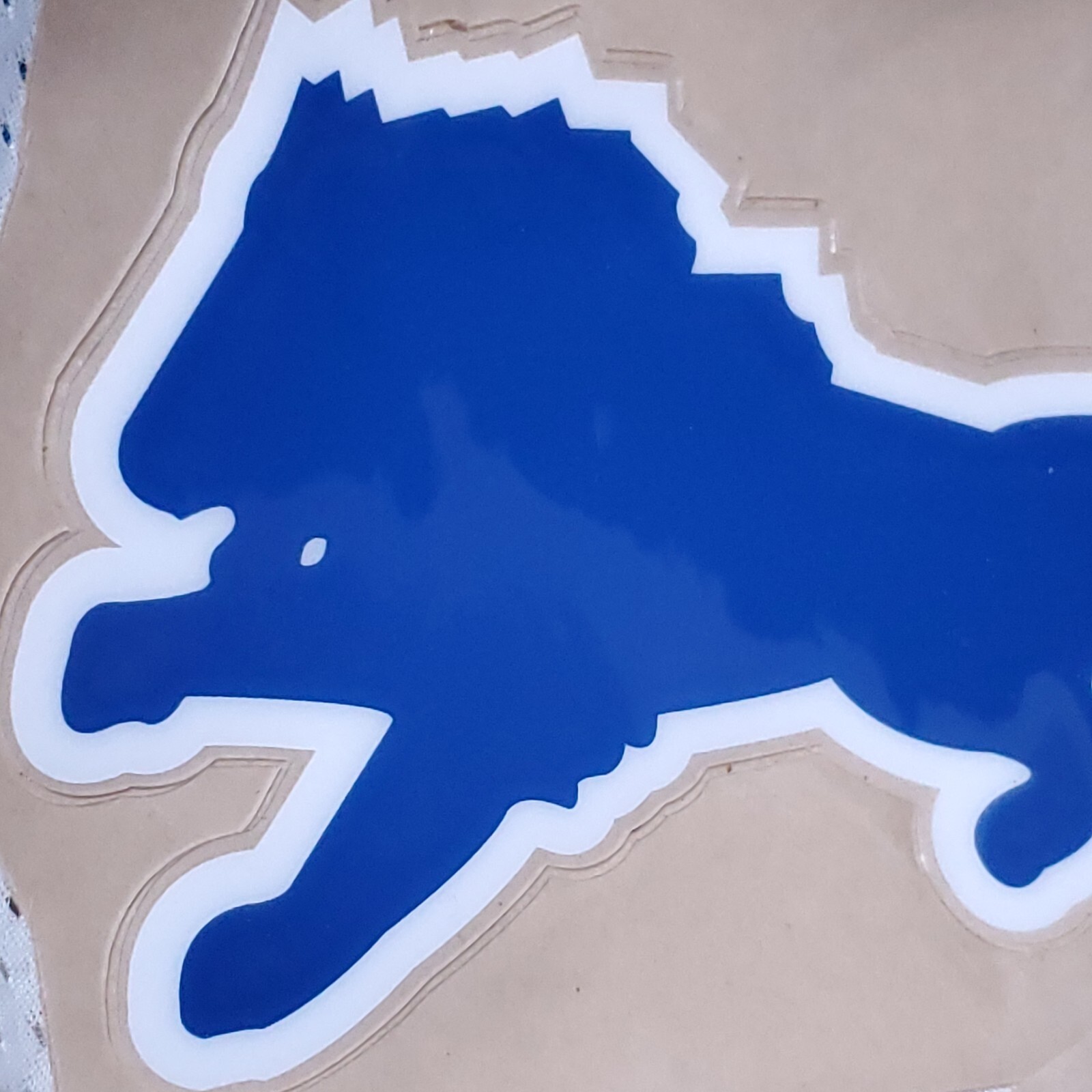 DETROIT LIONS THROWBACK 19702002 FULL SIZE FOOTBALL HELMET DECALS WITH
