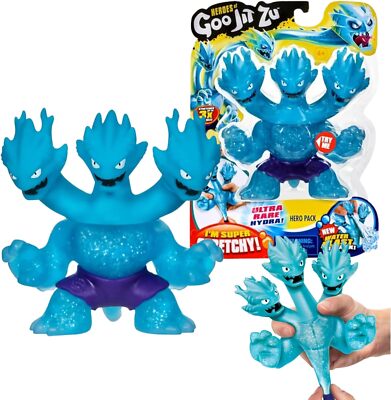 Goo Jit Zu 37346 Hydra The 3 Headed Dragon Blue | eBay