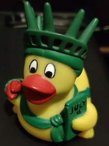 statue of liberty rubber duck