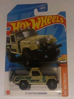 2023 HOT WHEELS - '67 JEEPSTER COMMANDO 94/250 - HW HOT TRUCKS 2/10 - 1:64