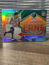 2020-21 Donruss Optic Ja Morant Express Lane Purple Prizm #1 Grizzlies A-16
