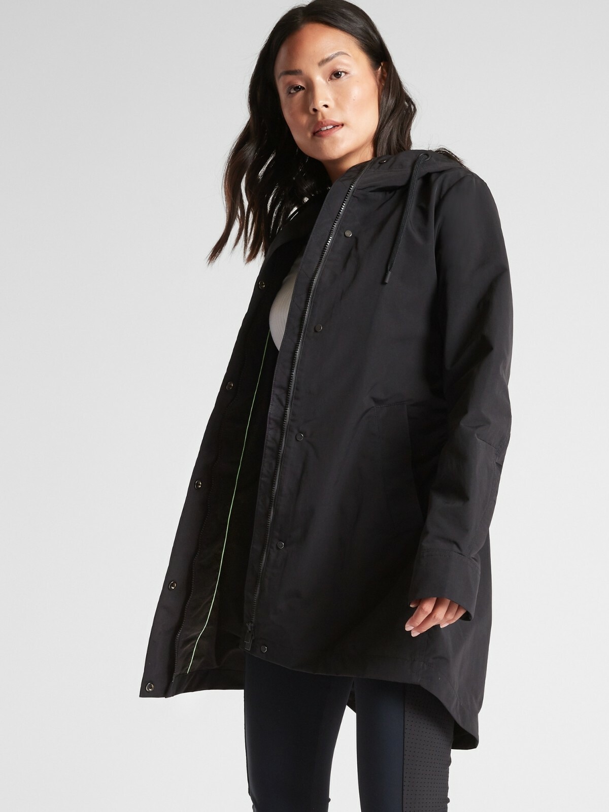 NWT Athleta Forecast Rain Shell Jacket 