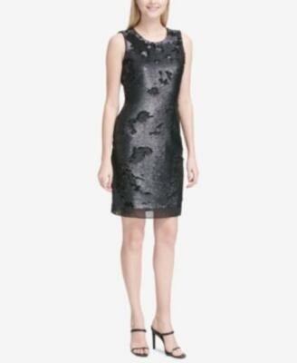 calvin klein sparkly dress