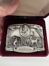 1984 INTERNATIONAL HARVESTER BELT BUCKLE "The Reaper" Cyrus Hall McCormick 127