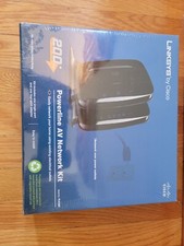 Cisco Linksys PLK300 200Mbps Powerline AV Network Kit, New