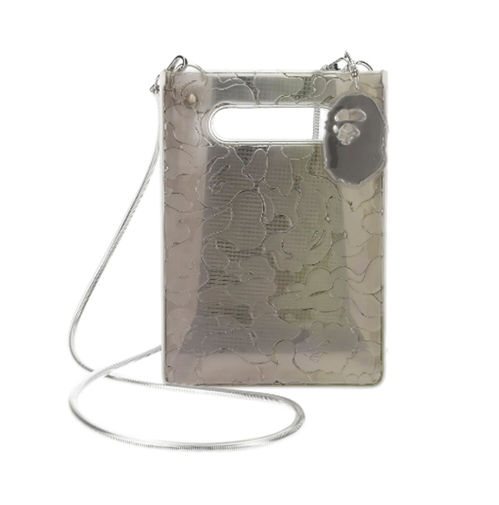 A BATHING APE® X NANA-NANA A5 BAG A BATHING APE X NANA-NANA A5 VERTICAL BAG w/APE HEAD KEYCHAN