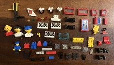 LEGO Lot Of 1970 s 1980s Parts And 1990s Promo Pieces - Please See Photos
