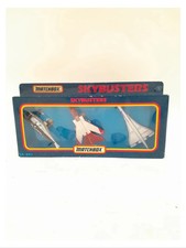 Vintage Matchbox SKYBUSTERS SB801 Set of Diecast Aircraft Models 