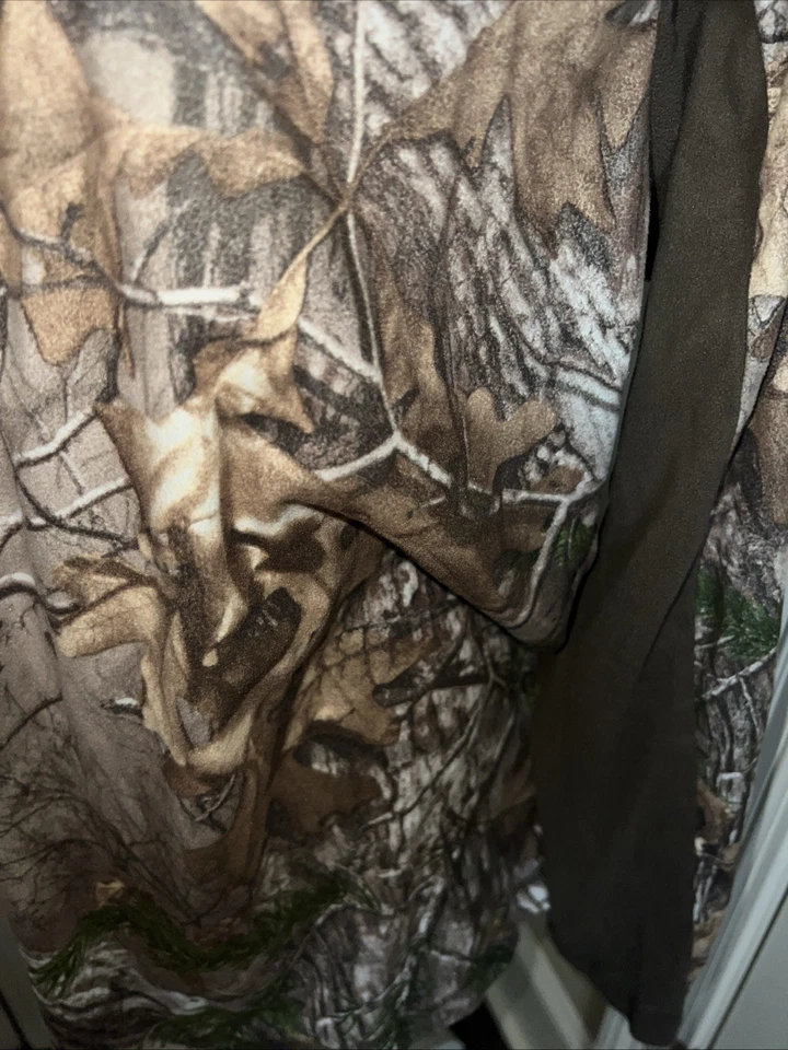 Rocky 1/4 Zip Pullover Mens Size M Scent IQ Mossy Oak Camouflage Lightweight - Image 4 of 4