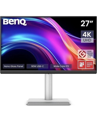 BenQ MA270UP 27'' 4K UHD Nano Gloss IPS Monitor for Mac USB-C 90W Mac Color Match