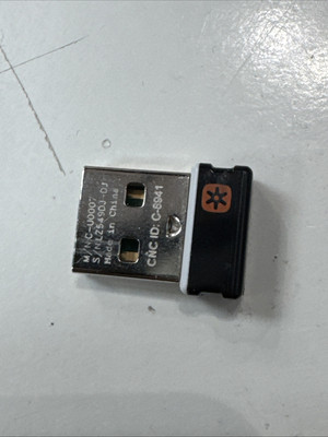 Logitech C-U0007 USB LZ731Z2A-DJ Unifying Receiver C-8941 For Mouse A Keyboards
