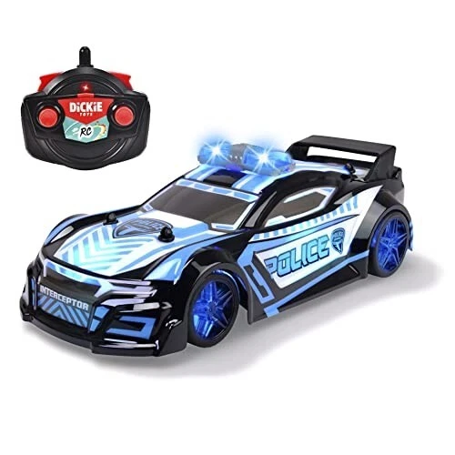 Dickie Go Crazy RC Ferngesteuertes Polizei Kinderspielzeug Auto Car Police - Neu - Bild 3 von 3
