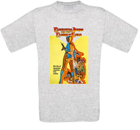ALTRA T shirt Cleopatra Jones e il casinò dell'oro blaxploitation film cult nuova