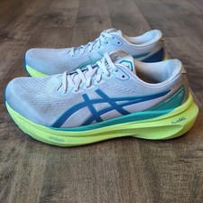 Asics Woemens Gel Kayano 30 Blue Road Running Shoes Sneakers Size 9