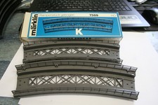 MÄRKLIN H0 7569 GEBOGENES RAMPENSTÜCK für 2231 / 2131   k-GLEIS TOP! !! SB27/06