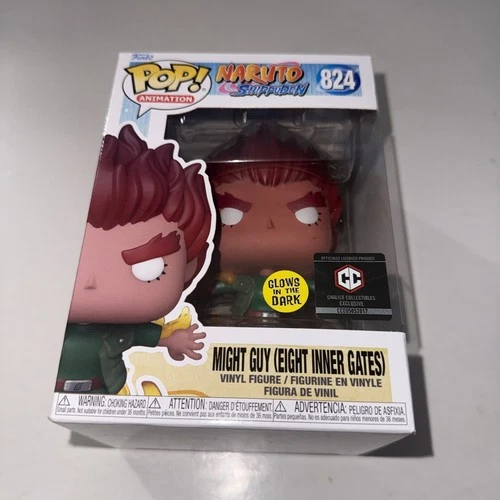 Funko Pop! Vinyl: Might Guy Naruto #824 Chalice Exclusive Glow in the Dark